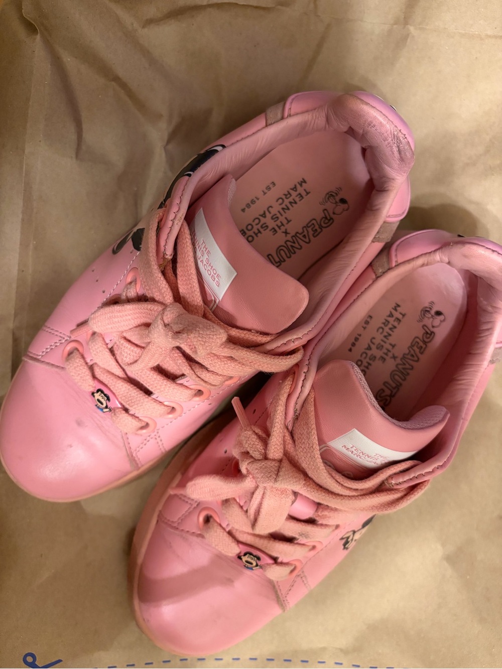 Marc by Marc Jacobs Snoopy Sneakers Size 5